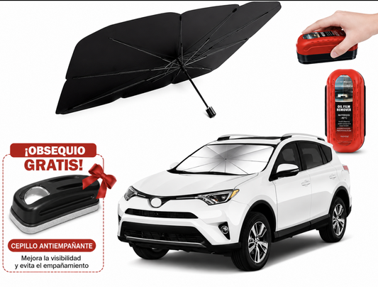 DriveGuard® - Sombrilla Parabrisas + Obsequio Gratis